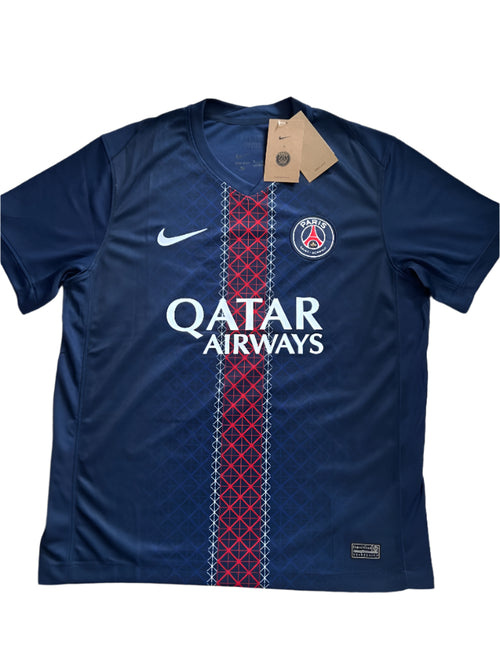 Brand New With Tags And Packaging Size Small Men's - 25/26 Doue PSG Home Jersey